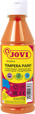Гуашь Jovi 50206 (250мл, оранжевый)