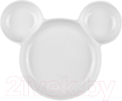 Тарелка столовая обеденная Elan Gallery Мышка / 950171