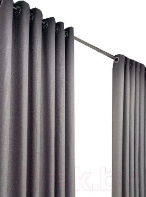 Комплект штор Модный текстиль 06L / 112MT6670M28 (250x210, 2шт, средне серый)