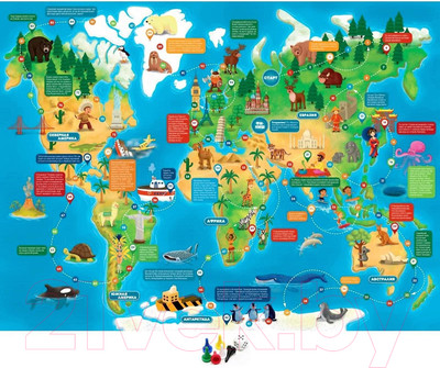 Настольная игра Десятое королевство Кругосветка / 02941