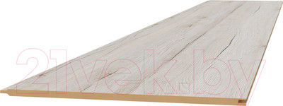 Панель МДФ STELLA Classic Standart Дуб Санремо Белый (2700x200x6)