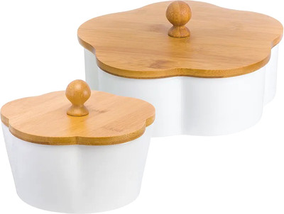 Набор емкостей для хранения Elan Gallery Айсберг и Цветок / 540124+2