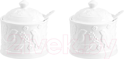 Набор сахарниц Elan Gallery Птички на ветке / 540205_2