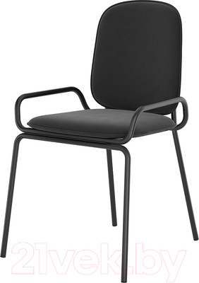 Стул Latitude Ror Double Frame / RORCH2FRBKVLRBK (черный)