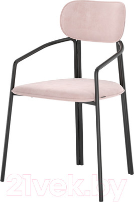 Стул Latitude Ror Round / RORCHRBKVLRPK (черный/розовый)