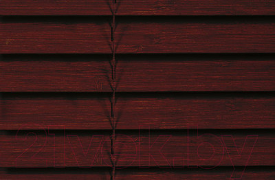 Жалюзи горизонтальные ArtVision 6016 Ламинированные под дерево 158x150 (махагон)