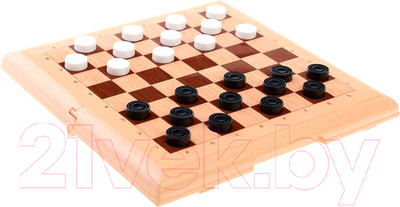 Набор настольных игр Десятое королевство Шашки-Шахматы / 03880
