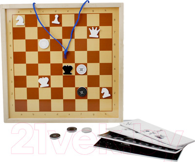Набор настольных игр Десятое королевство Шахматы и шашки / 04361
