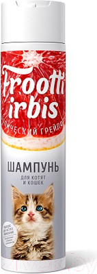 Шампунь для животных IRBIS Тропический грейпфрут для котят и кошек / 001186 (250мл)