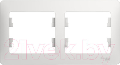 Рамка для выключателей и розеток Systeme (Schneider) Electric Glossa GSL000102