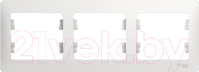 Рамка для выключателей и розеток Systeme (Schneider) Electric Glossa GSL000103