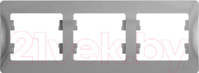 Рамка для выключателей и розеток Systeme (Schneider) Electric Glossa GSL000303