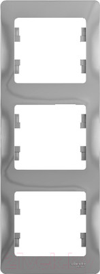 Рамка для выключателей и розеток Systeme (Schneider) Electric Glossa GSL000307