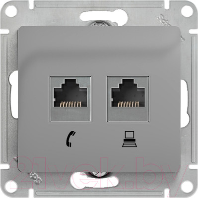 Розетка Systeme (Schneider) Electric Glossa GSL000385