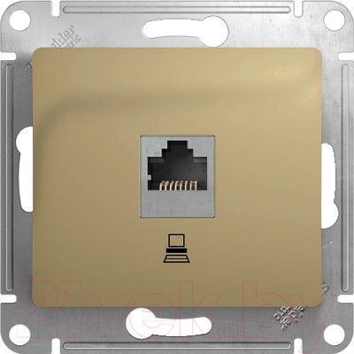 Розетка Systeme (Schneider) Electric Glossa GSL000481K