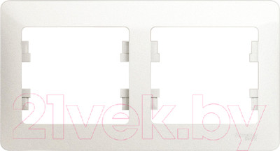 Рамка для выключателей и розеток Systeme (Schneider) Electric Glossa GSL000602