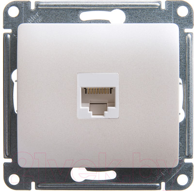 Розетка Systeme (Schneider) Electric Glossa GSL000681K