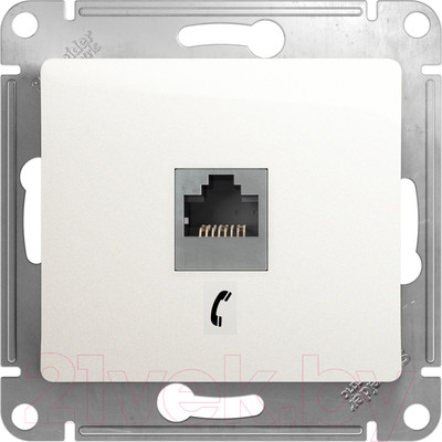 Розетка Systeme (Schneider) Electric Glossa GSL000681T