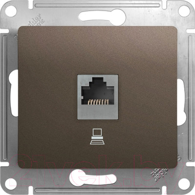 Розетка Systeme (Schneider) Electric Glossa GSL000881K