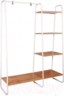 Стойка для одежды ЗМИ Скандинавия 1 / ГСС1 (белый)