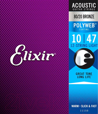 Струны для 12-струнной гитары Elixir Strings 11150 10-47