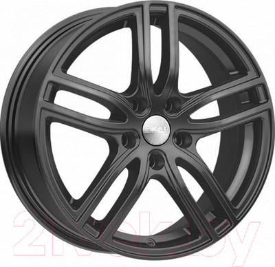 Литой диск SKAD Брайтон 17x7" 5x100мм DIA 56.1мм ET 48мм Черный бархат