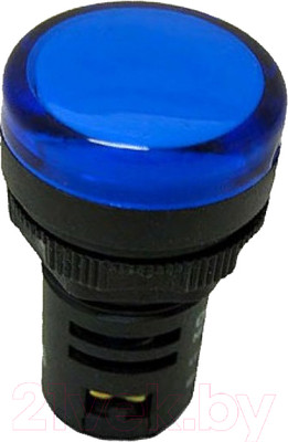 Лампа сигнальная Chint ND16-22DS/2 AC/DC 24В (R) / 592937 (синий)