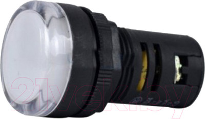 Лампа сигнальная Chint ND16-22DS/4 AC 230В (R) / 593085 (белый)