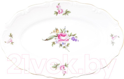 Блюдо Cmielow i Chodziez Maria Teresa / G642-0M39850 (мейсенский букет)