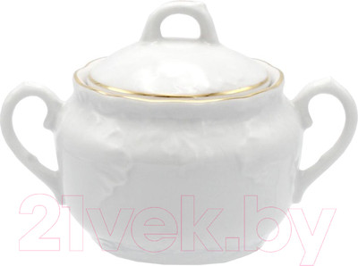 Сахарница Cmielow i Chodziez Rococo / 3604-0035860 (золотая линия)