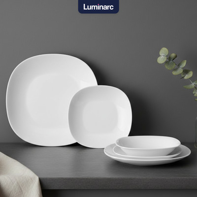 Набор тарелок Luminarc Carine White / V2447 (18шт)