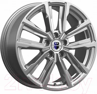 Литой диск K&K Лацио 17x7.5" 5x114.3мм DIA 67.1мм ET 45мм Дарк платинум
