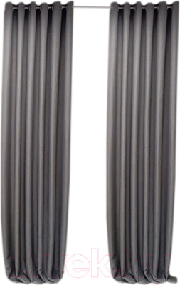 Комплект штор Модный текстиль 03L / 112MT6670M28 (260x210, 2шт, средне серый)