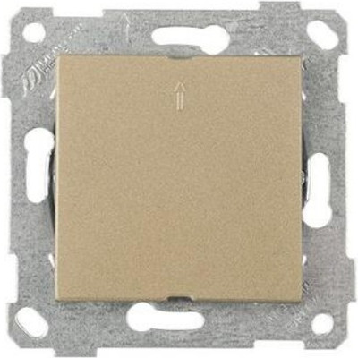 Декоративная заглушка для розетки Mutlusan Rita 2200-121-0285 (золото доре)