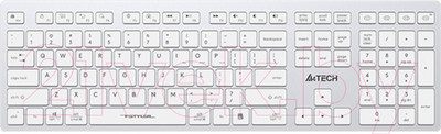Клавиатура A4Tech Fstyler FBX50C (белый)