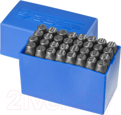 Набор клейм Зубр 21503-08_z01 (кириллица)