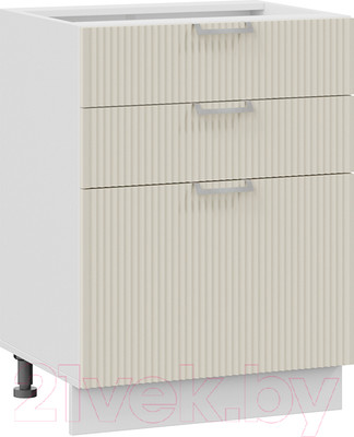 Шкаф-стол кухонный ТриЯ Кимберли 1Н6Я3 (белый/крем)