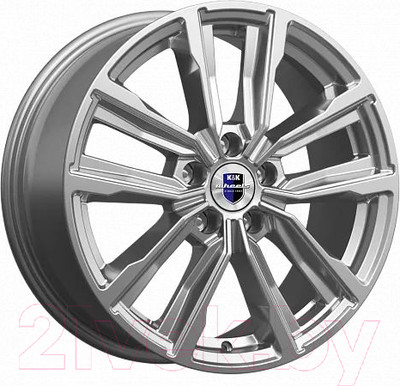 Литой диск K&K Лацио 17x7.5" 5x112мм DIA 57.1мм ET 40мм Дарк платинум