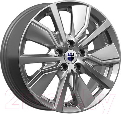 Литой диск K&K Гамбит 16x6.5" 5x112мм DIA 57.1мм ET 43мм Дарк платинум