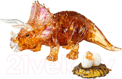 3D-пазл Crystal Puzzle Трицератопс / 90171