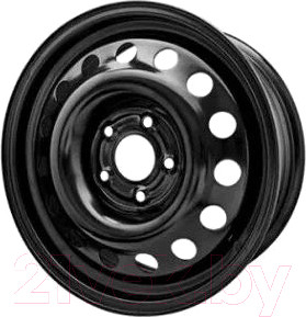 Штампованный диск ТЗСК Mitsubishi Lancer 15x6" 4x114.3мм DIA 67.1мм ET 46мм Черный