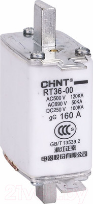 Предохранитель плавкий Chint RT36-0-160 100А / 521232