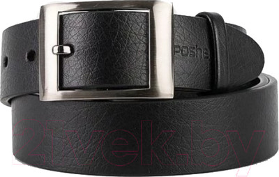 Ремень мужской Poshete 512-1383-L-BLK (черный)