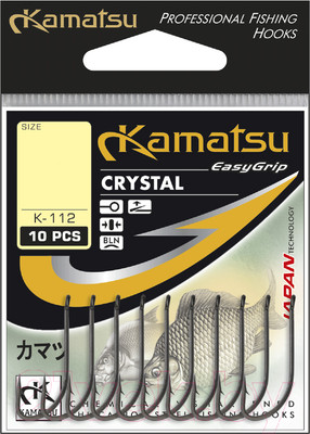 Набор крючков рыболовных KAMATSU Crystal Bln / 512200314 (10шт)