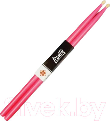 Барабанные палочки Leonty Fluorescent Pink 2B / LFP2B