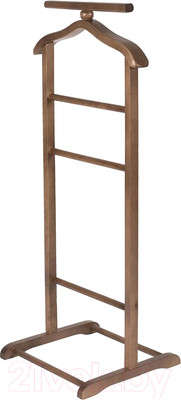 Стойка для одежды Мебелик В 6Н (темно-коричневый)