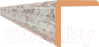 Уголок отделочный STELLA Для МДФ панелей универсальный Сосна Риальто (2700х24х24)