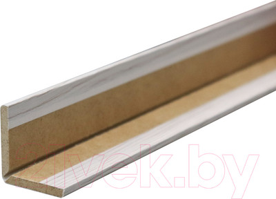 Уголок отделочный STELLA Для МДФ панелей универсальный Дуб Санремо Белый (2700х24х24)