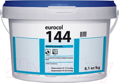 Клей Forbo Euromix PU Multi 2K ПУ 144 (8.1кг)