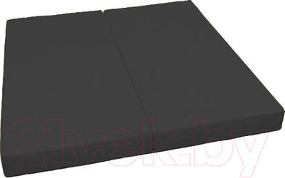 Гимнастический мат KMS sport Складной №3 1x1x0.1м (черный)